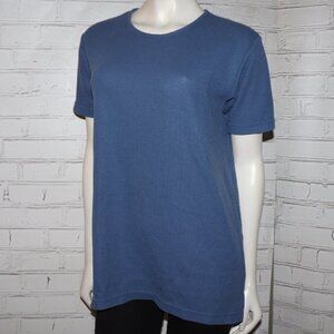 🔵👕 Retro Blue Tee · Basic Editions · Size M · Everyday Essential